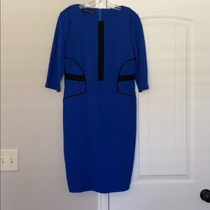 Royal blue dress